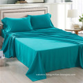 Low price bed sheet set bedroom 4 pcs 100% polyester microfiber bedsheet